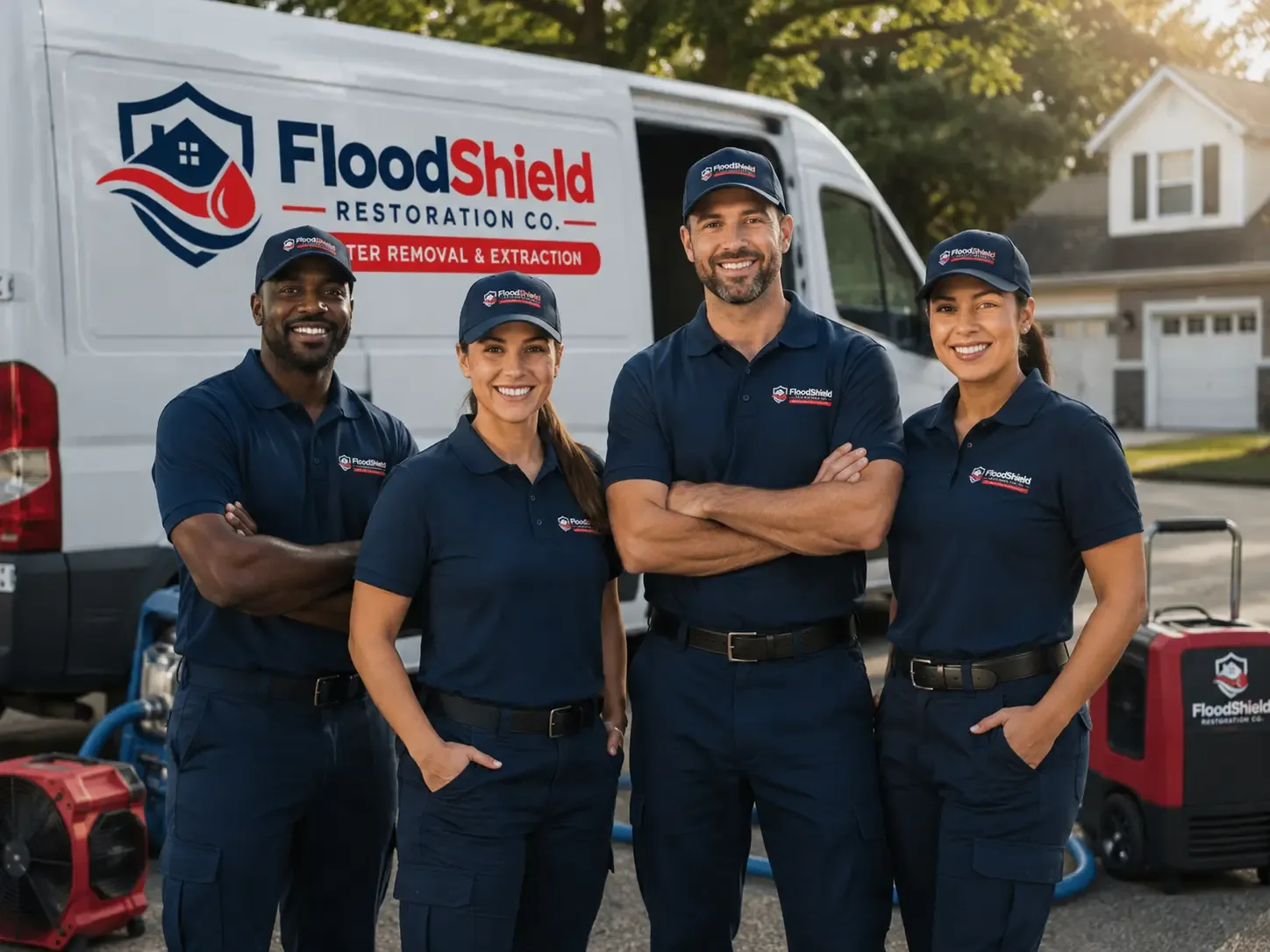 Flood Damage Restoration company in Niagara University, NY